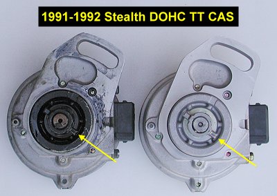 Mating marks on old and new CASs