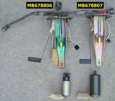 Fuel pump assembly comparison 5