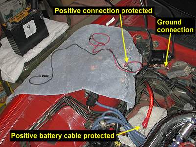 Fuel pump check connector